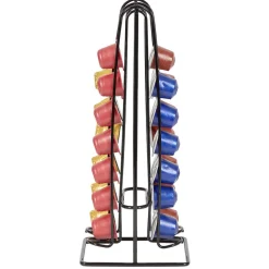 Range capsules de café en métal noir^Gifi Sale