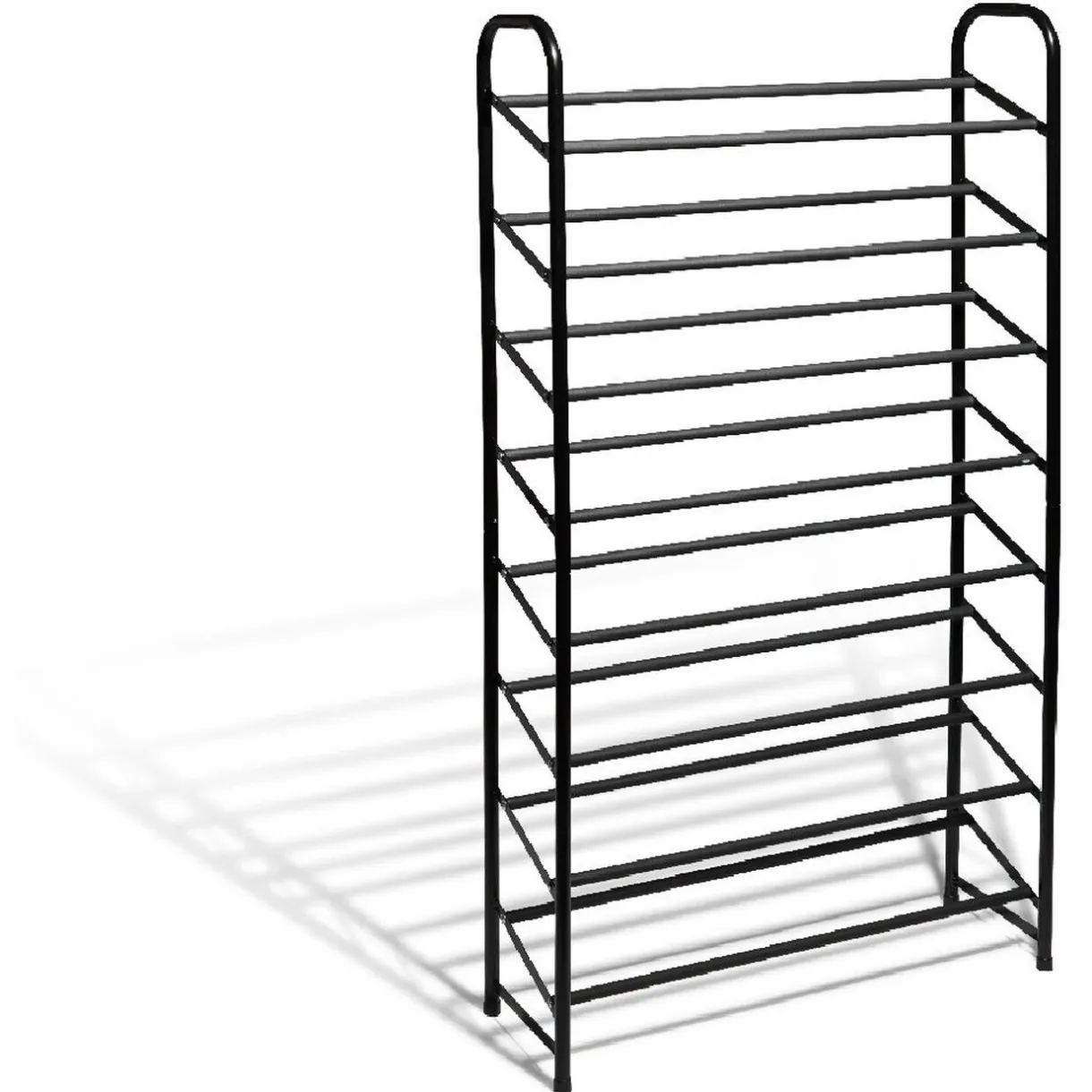 Rangement|Gifi Range chaussures à 8 niveaux noir