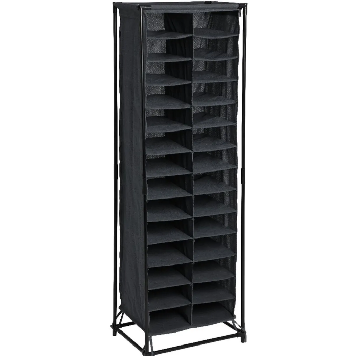 Rangement|Gifi Range chaussures 18 paires noir