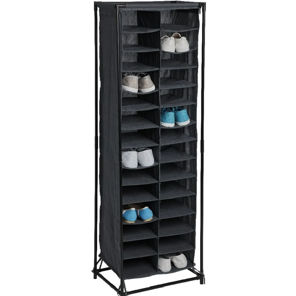 Rangement|Gifi Range chaussures 18 paires noir