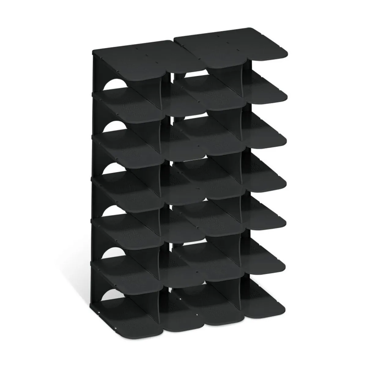 Rangement|Gifi Range chaussures 4 paires noir