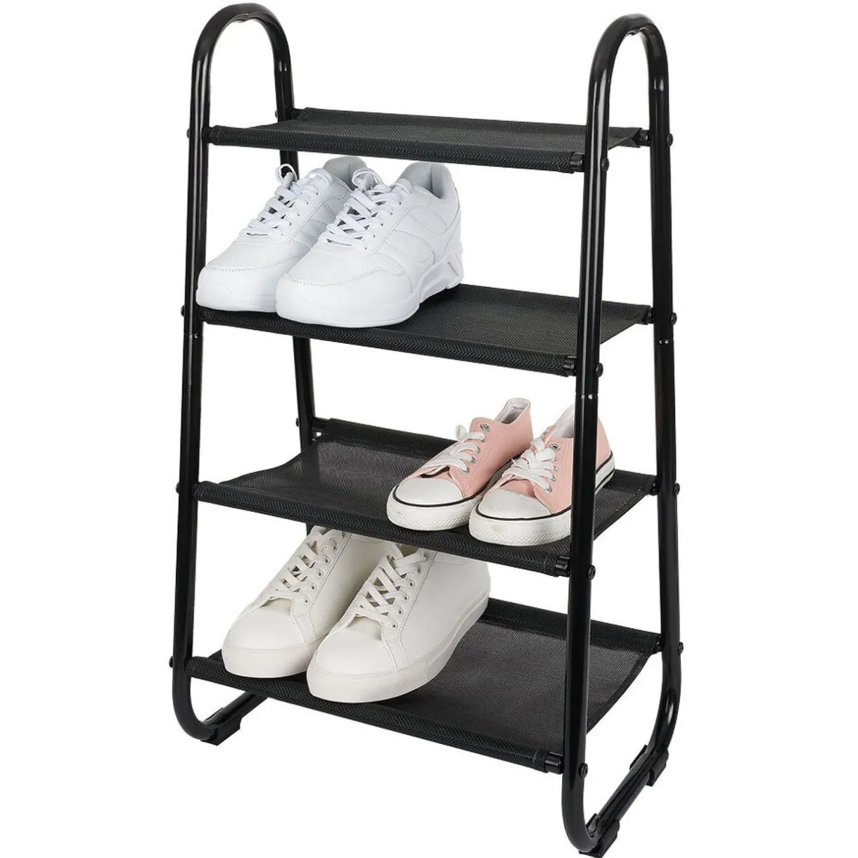 Rangement|Gifi Range chaussures 8 paires 4 niveaux 43x28xH72cm