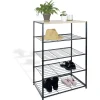 Rangement|Gifi Range chaussures 5 étagères noir naturel