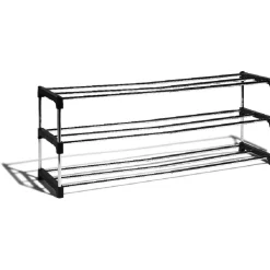 Rangement|Gifi Range chaussures extensible noir et gris