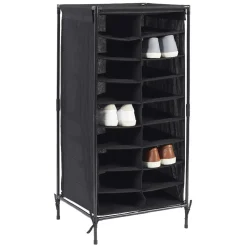 Rangement|Gifi Range chaussures noir 18 paires