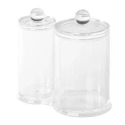 Gifi Range coton tige et disque transparent