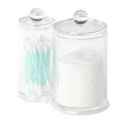 Gifi Range coton tige et disque transparent