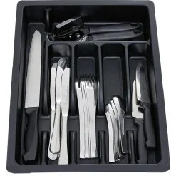 Range couverts extensible plastique noir^Gifi Clearance