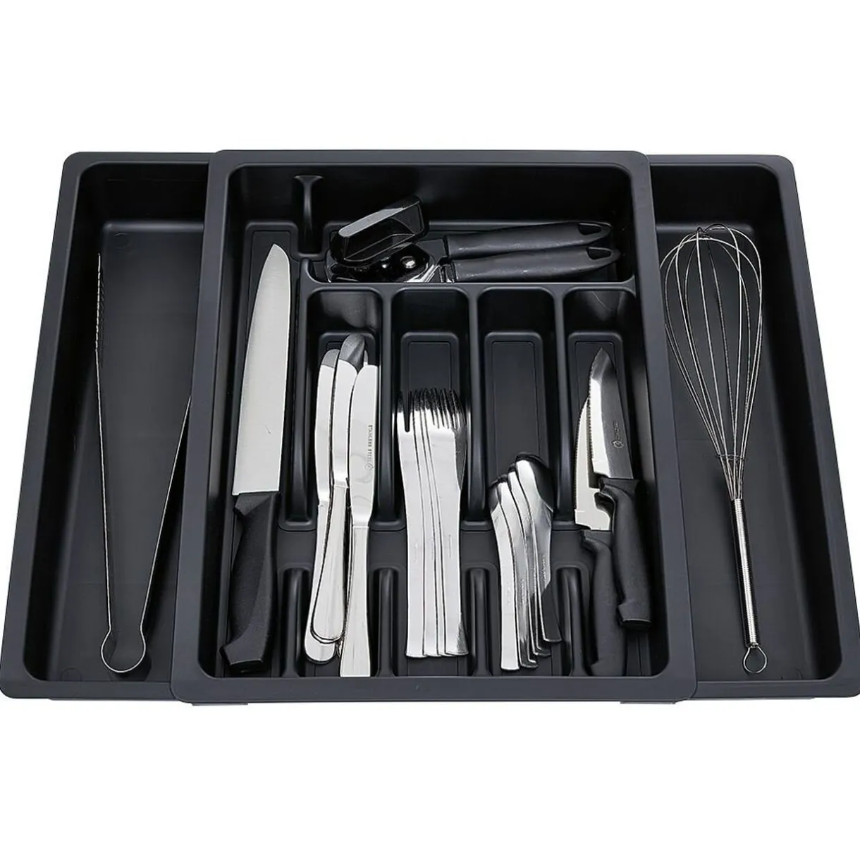 Range couverts extensible plastique noir^Gifi Clearance