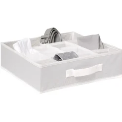 Rangement|Gifi Range sous vêtements 16 compartiments blanc