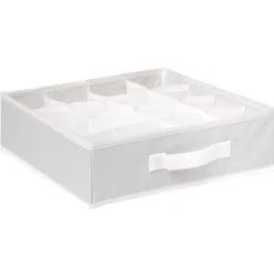 Rangement|Gifi Range sous vêtements 16 compartiments blanc