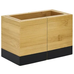 Range ustensile extensible bambou naturel et noir L18/29x10xH12cm^Gifi Sale