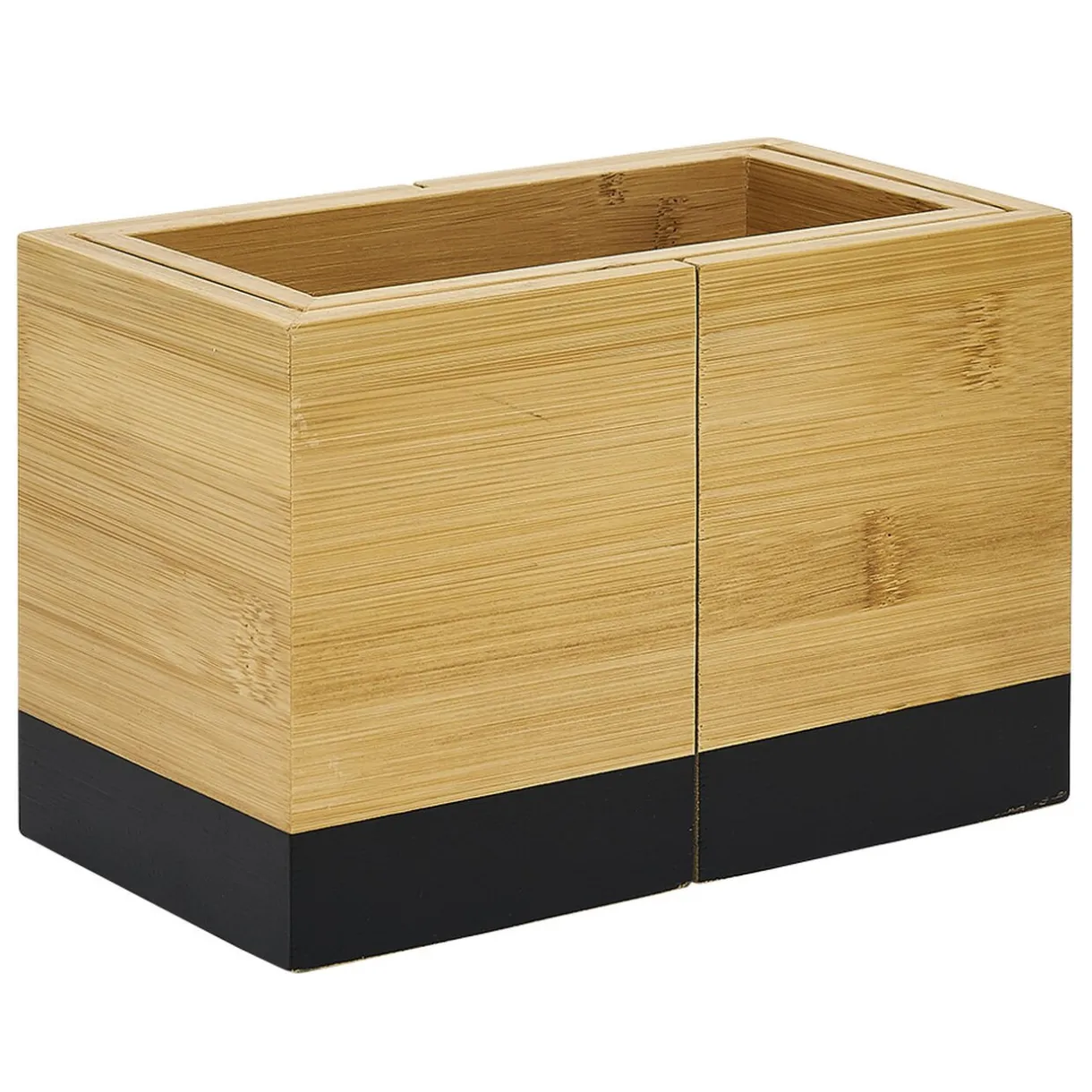 Range ustensile extensible bambou naturel et noir L18/29x10xH12cm^Gifi Sale