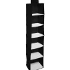 Rangement|Gifi Range vêtements dressing 6 compartiments noir
