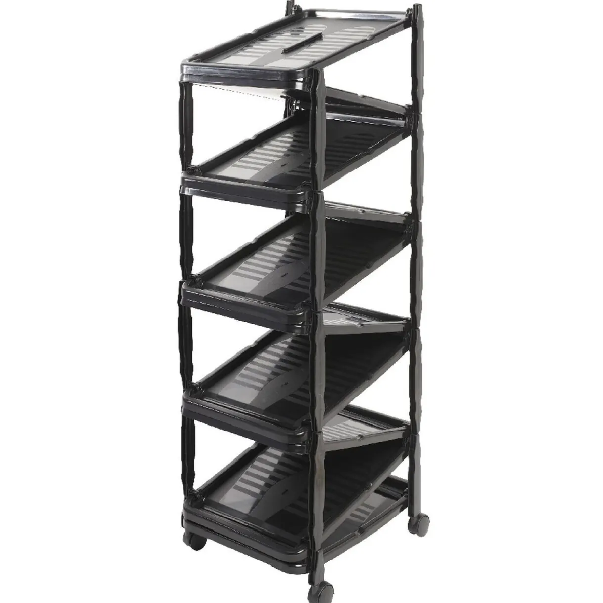 Rangement|Gifi Range-chaussures téléscopique plastique noir