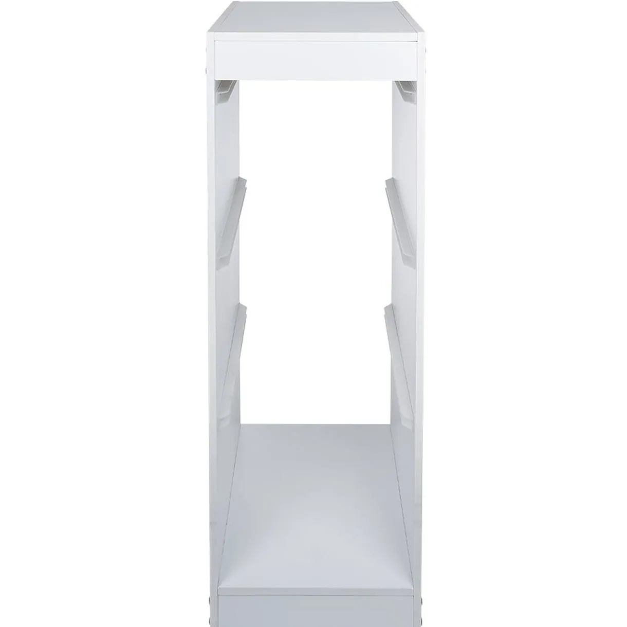 Rangement|Gifi Rangement 3 niveaux pour casier blanc