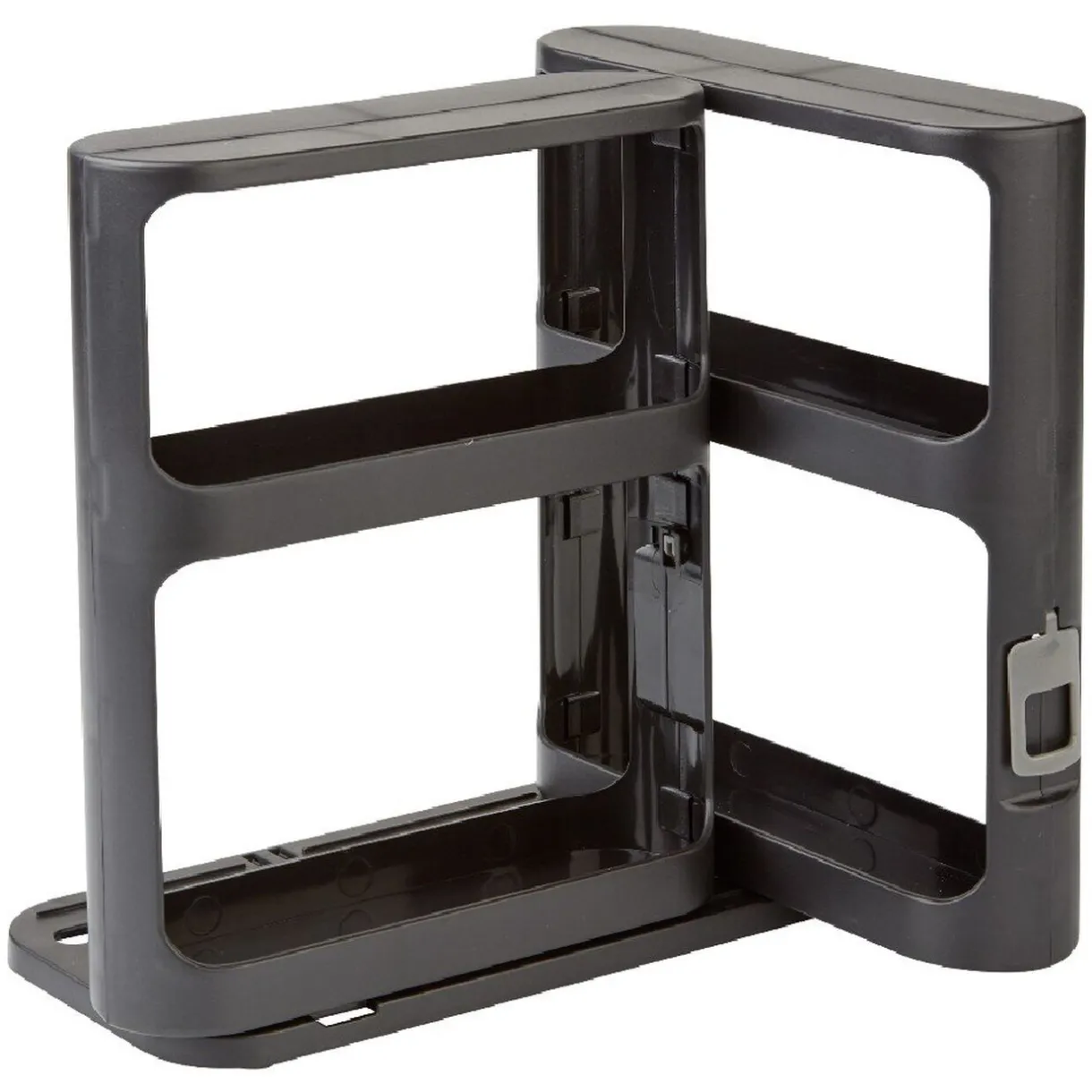 Rangement à épices coulissant 2 niveaux noir^Gifi Online