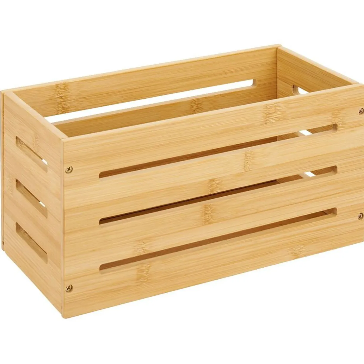 Rangement pliable en bambou 31x15xH15cm^Gifi