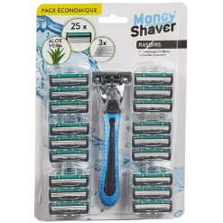 Discount Gifi Rasoir et ses 25 têtes de rechange