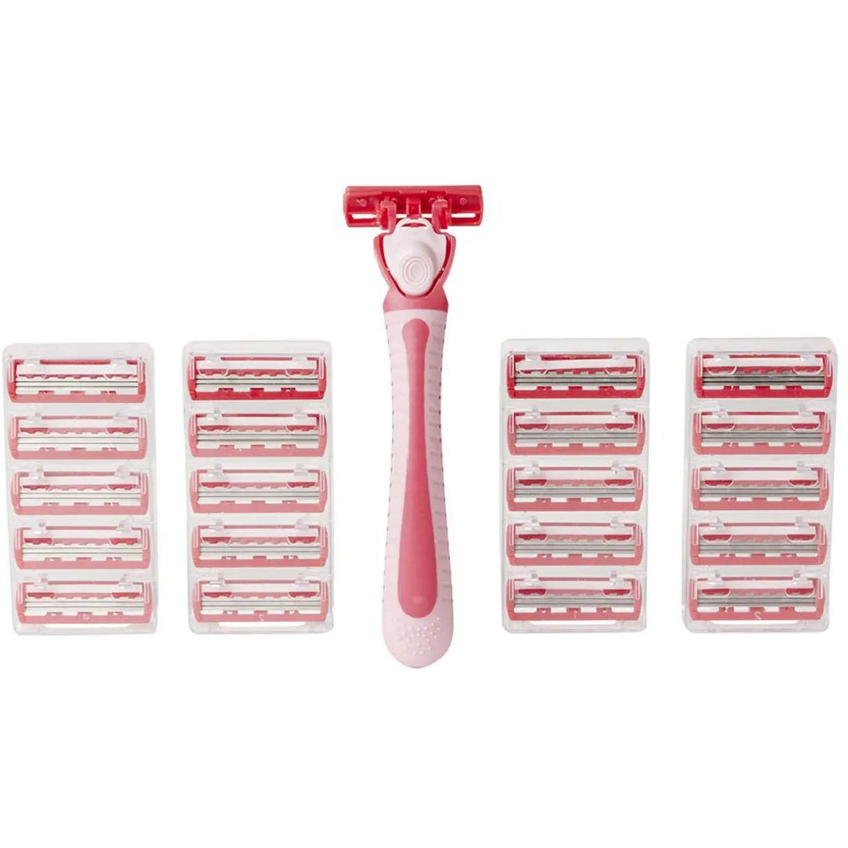 Discount Gifi Rasoir femme avec 20 recharges 3 lames