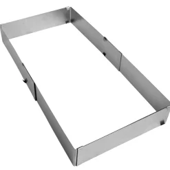 Rectangle à pâtisserie extensible inox^Gifi Discount