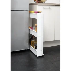 Resserre de cuisine blanc 3 niveaux^Gifi Discount