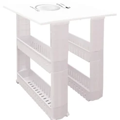 Resserre 2en1 avec fonction table blanc^Gifi Discount