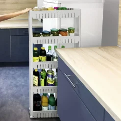 Resserre 2en1 avec fonction table blanc^Gifi Discount