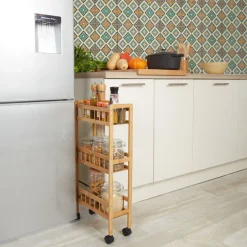 Resserre légumes à roulettes^Gifi Hot