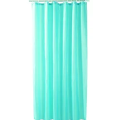 New Gifi Rideau de douche bleu clair