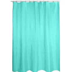 Discount Gifi Rideau de douche bleu uni