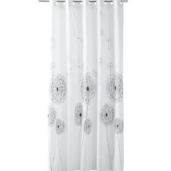 New Gifi Rideau de douche design fleur