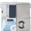 Best Gifi Rideau de douche gris clair