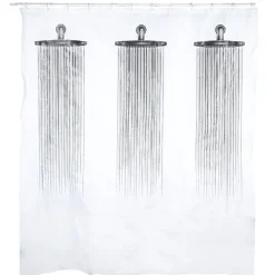 Outlet Gifi Rideau de douche motif douches