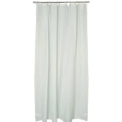 Outlet Gifi Rideau de douche Serenity blanc motif demi cercle