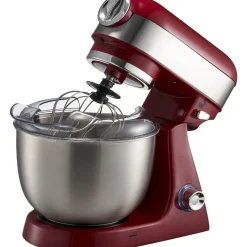 Robot pâtissier Cuisilux 4 en 1 gris et rouge 5 L^Gifi Outlet