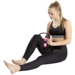 Sale Gifi Rouleau de massage noir et rose