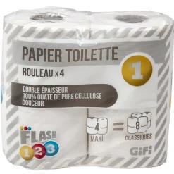 Online Gifi Rouleau de papier toilette 280 feuilles x4