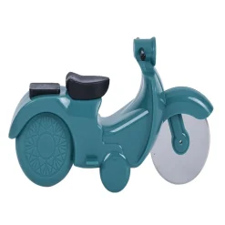 Roulette à pizza forme scooter rouge ou bleu^Gifi Best