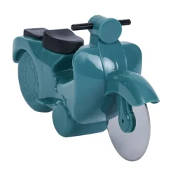 Roulette à pizza forme scooter rouge ou bleu^Gifi Best