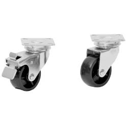 Hot Gifi Roulette pivotante à fixer x4