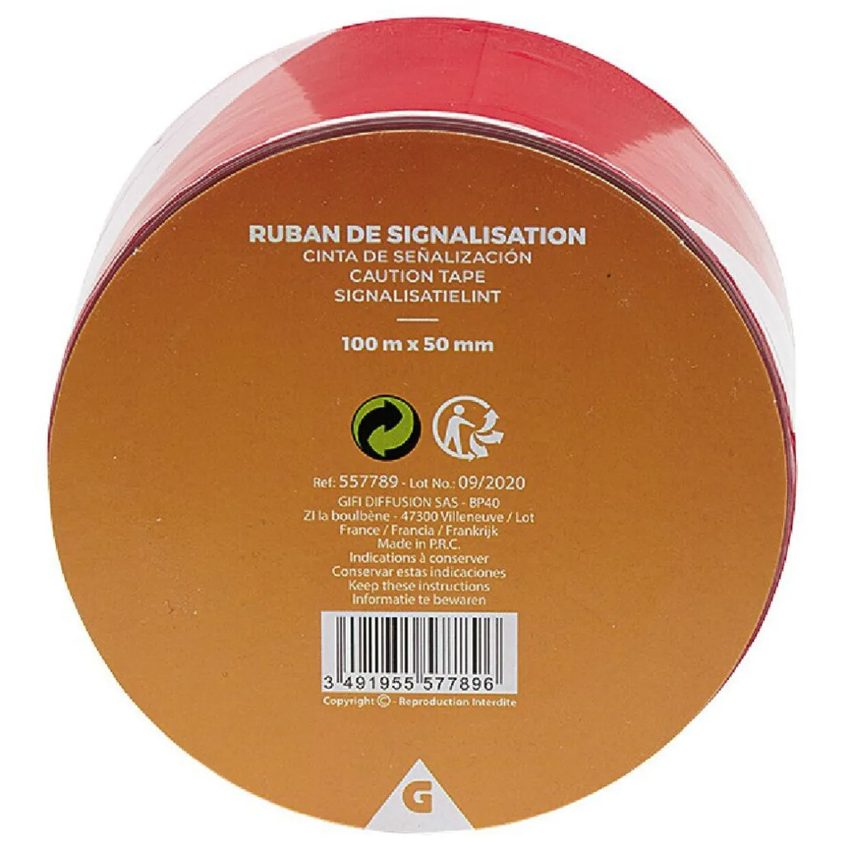 New Gifi Ruban adhésif de signalisation