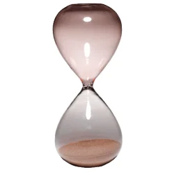 Sablier en verre irisé H.25 cm^Gifi Clearance