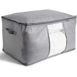 Entretien Du Linge|Gifi Sac de rangement avec poignées et fermeture à glissière 59x40x35cm