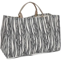 Hot Gifi Sac porte-bûches en jute 64x30xH40cm