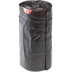 Nettoyage Et Entretien|Gifi Sac poubelle noir avec anses 50 L x100