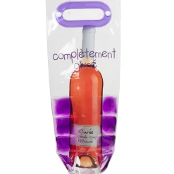 Sac rafraîchisseur bouteille vin transparent^Gifi Discount