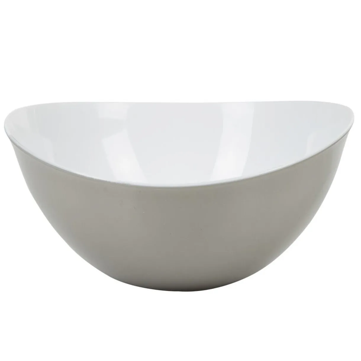 Saladier bicolore gris blanc^Gifi New