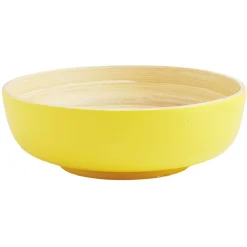 Saladier coloré en bambou^Gifi Online