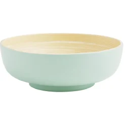 Saladier coloré en bambou^Gifi Online